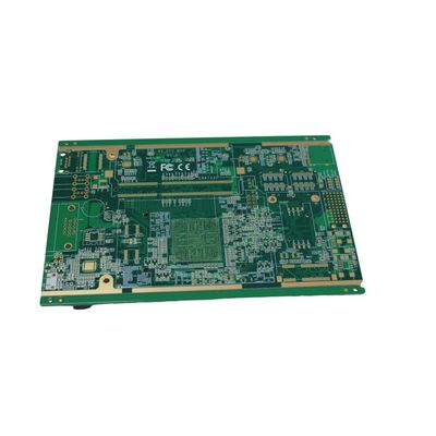 Endüstriyel Kontrol HDI PCB Board Kırmızı Tüketici Elektronik Pcba